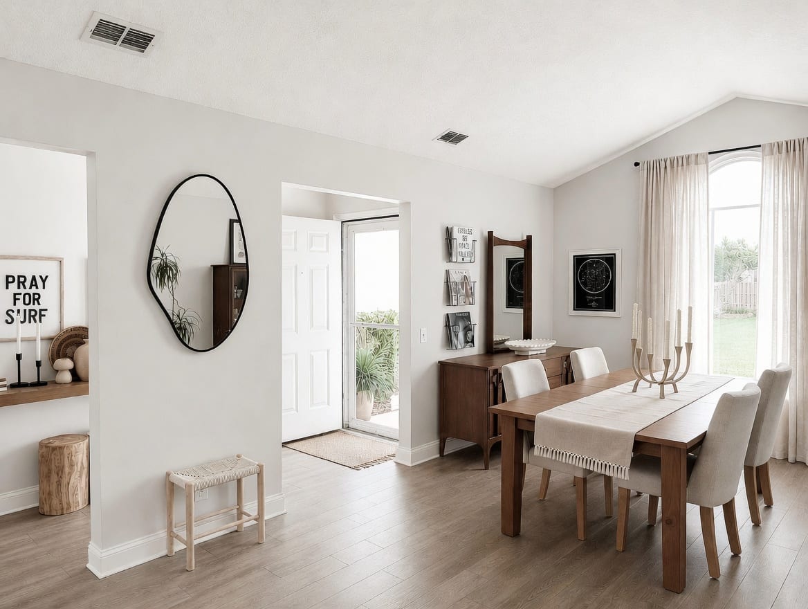 Scandi Dining — Island Club Cleaning